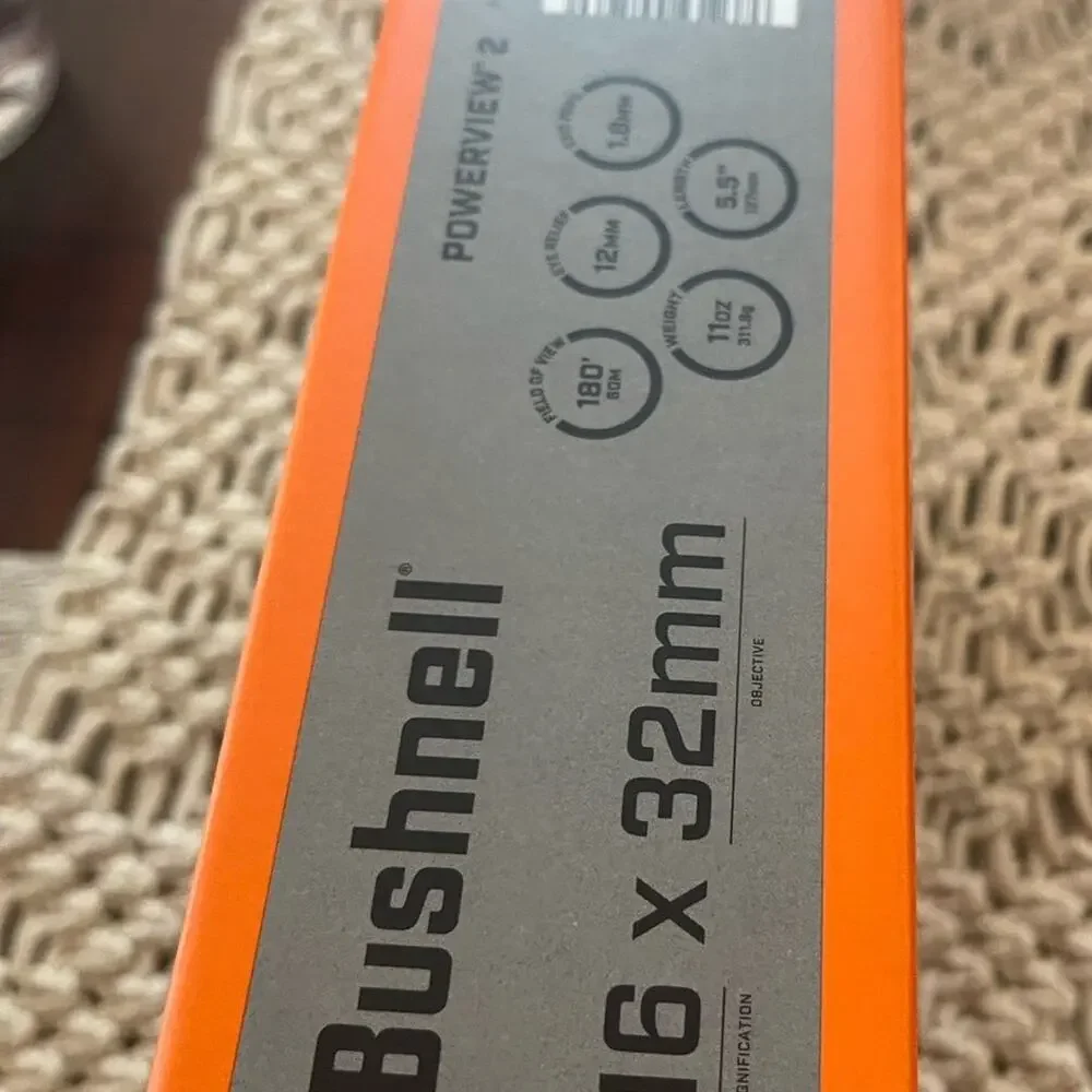 Bushnell binoculars powerview 2 new in pckg